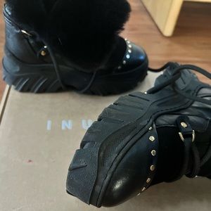 Inuikii winter snow lace-up boots